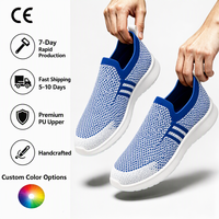 Nouvelles Chaussures Tendance 2026 en Toile Tricotée Ultra Légères et Respirantes à Enfiler pour Hommes – Idéales pour le Quotidien, les Voyages et la Marche Décontractée