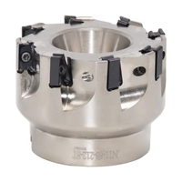 Fraise à alimentation rapide LN11/LN15 M4 pour centre d'usinage CNC, fraise à ébavurer carrée pour plaquettes LNGU11/LNGU15