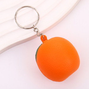 Porte-clés anti-stress en forme de <span class=keywords><strong>banane</strong></span> en PU avec logo personnalisé, simulation de fruit, cadeau promotionnel publicitaire, image de <span class=keywords><strong>marque</strong></span> d'entreprise YLX 6 - Product Image 5
