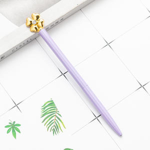 Bolígrafo Metálico con Logotipo Personalizado, Diseño de Trébol de Cuatro Hojas, Recarga Parker, Colores Elegantes, Ancho de Escritura de 1.0 mm, No Borrable, Novedoso, Promocional - Product Image 5