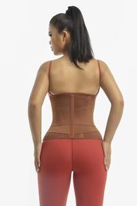 Logo personnalisé fermeture à glissière réglable Sport Fitness corps minceur taille formateur ceinture Flexible soutien lombaire orthèse pour la <span class=keywords><strong>perte</strong></span> <span class=keywords><strong>de</strong></span> <span class=keywords><strong>poids</strong></span> - Product Image 2