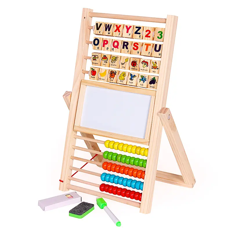 Đồ Chơi Montessori Bằng Gỗ Bàn Tính Đa Năng Bàn Tính Học Đếm Bảng Nhận Thức Giáo Dục Sớm Đồ Chơi Toán Học