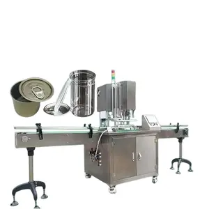 Línea de producción de maquinaria y equipos químicos Máquina de sellado de botellas de vidrio completamente automática para bebidas de agua