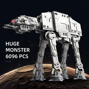 JIESTAR 6096 pcs collectible starwars AT-TE Walker model moc construction building block set adult kids gift unique home decor