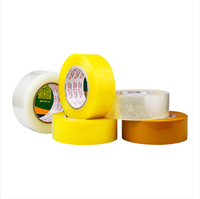 Ruban adhésif acrylique BOPP transparent activé par l'eau d'une largeur de 18mm, 10m de longueur, scellage de carton en papier sensible à la pression, 10m