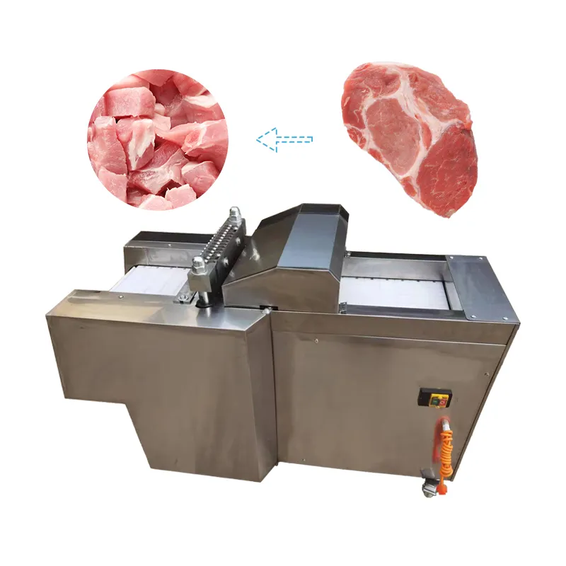 Máquina de corte comercial para pollo, cortadora de carne, Industrial