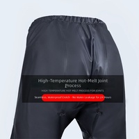 Ensemble de vêtements de pluie pour homme en tissu tricoté en rayonne, deux pièces, taille adulte, protection intégrale, extra-épais, imperméable, pour le cyclisme