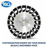 Jantes forgées en gros pour Mercedes-Benz 18-22 pouces 5x112, finition brossée et polie, noires avec découpe, pour Classe S GLS, personnalisables OEM