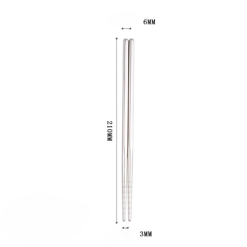 304 naked chopsticks 21cm