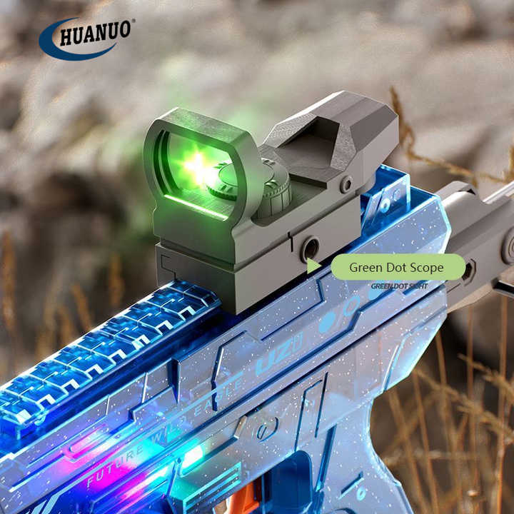 Pistolas de Agua Automáticas con Luces para Niños y Adultos, Alcance de Hasta 10 Metros, Pistola de Agua Eléctrica de Gran Capacidad
