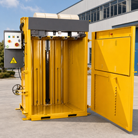 Presse à balles hydraulique verticale à prix d'usine pour le recyclage des déchets de papier, du carton et des bouteilles en plastique