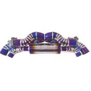 Silenciador de Escape Catback Compatible con Válvula OEM de Titanio Morado para <span class=keywords><strong>Porsche</strong></span> <span class=keywords><strong>911</strong></span> 992.1 Carrera/<span class=keywords><strong>S</strong></span>/4S/GTS <span class=keywords><strong>2019</strong></span>-2024 9A2 Evo 3.0T - Product Image 1