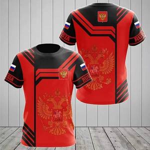 Camiseta Personalizada con Estampado 3D del Águila de Alemania, Camiseta Informal de Manga Corta para Hombre, Camiseta con Gráfico de la Bandera Alemana, Unisex, Transpirable, Talla Grande, para Verano - Product Image 1