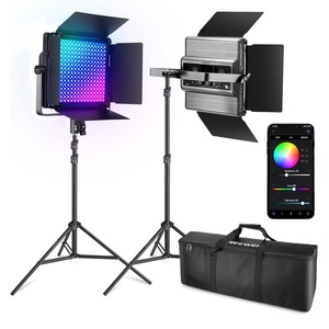 <span class=keywords><strong>Neewer</strong></span> LED panneau lumineux modèle RGB1200 panneau LED lumière vidéo 60w éclairage bicolore caméra Photo Studio lampe de remplissage diffusion en direct - Product Image 6