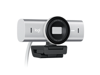Caméra Web MX Brio UHD 4K HDR avec autofocus, microphone intégré, appels vidéo, enregistrement, interface Type-C pour le bureau
