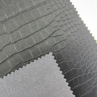 Nouveau produit : Tissu en cuir PU à grain fin pour vêtements et pantalons en cuir