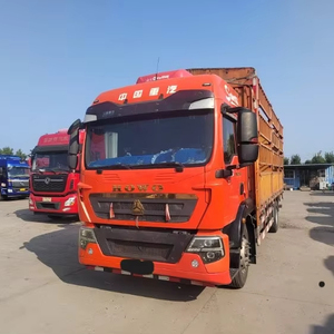 Opción de Camión con Jaula Económica Sinotruk HOWO TX5 2023 |   África |   20T 4x2 |   Camión de Carga Plateau-Mine de 270 CV, Vehículo Usado con Jaula - Product Image 2