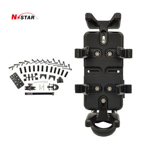 ที่ยึดโทรศัพท์มือถือแบบ USB ยี่ห้อ N-Star สำหรับ <span class=keywords><strong>iPhone</strong></span> และ Android ใช้ได้กับแฮนด์มอเตอร์ไซค์และในรถยนต์ - Product Image 4