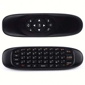 Mini clavier sans fil C120 Air Mouse avec télécommande vocale pour Android TV Box PC, code fixe, compatible avec les mini claviers <span class=keywords><strong>Pk</strong></span> MX3 G10 G20 Q5 - Product Image 1