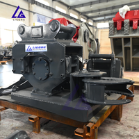 Compacteur hydraulique multifonction Ligong avec moteur pour le compactage des pieux, pondeuse à roues, kit remplaçable - pour excavatrices de 1 à 50 tonnes