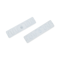 Étiquette RFID UHF lavable longue portée 860-960 MHz 70*15mm passive pour le suivi des textiles, du linge et des vêtements