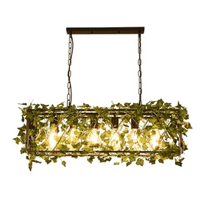 Décoration de style industriel rétro, restaurant, ferme, jardin heureux, fleurs et plantes en <span class=keywords><strong>pot</strong></span>, luminaires suspendus - Product Image 3