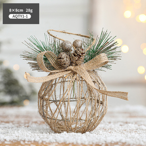 Quả Cầu Thông Rỗng Bằng Sắt Bộ Trang Trí Cây Giáng Sinh Quả Cầu Trang Trí Đồ Trang Trí Treo Đồ Trang Trí Cho Bữa Tiệc Trang Trí Nhà Cửa - Product Image 6