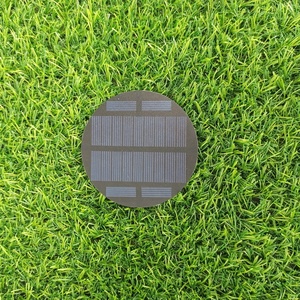 Stock <b>Solar</b> From China Shenzhen Small <b>Mini</b> 0.7w 5.5v Round Shape Circle PV Polycrystalline Silicon <b>Solar</b> Modules Dia 90mm - Product Image 4