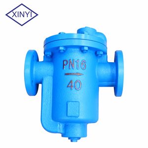 مصيدة بخار ذات شفة من الحديد الزهر PN16 بتصميم دلو مقلوب لصناعة الصباغة والأغذية والمشروبات والصيدلة - Product Image 5