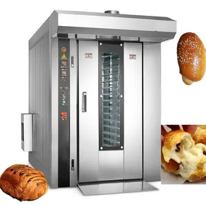 French Baguette Making Machine /Bread Loaf Baking Equipment Bakery Food Production Line/Diesel Rotary Rack Oven for Bakery