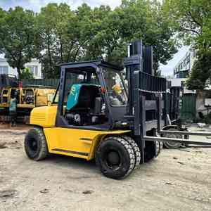 Best Selling 7ton Komatsu diese <b>Forklift</b> FD70-8 high quality Original komatsu <b>forklifts</b> in Japan triplex mast diesel <b>forklift</b> - Product Image 1