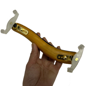 Épaulière de violon avancé de couleur primaire en érable à trois sections de haute qualité - Product Image 4