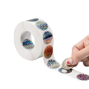 <span class=keywords><strong>T</strong></span>ùy chỉnh bán buôn Holographic mã QR <span class=keywords><strong>Scratch</strong></span> OFF an ninh nhãn dán - Product Image 5