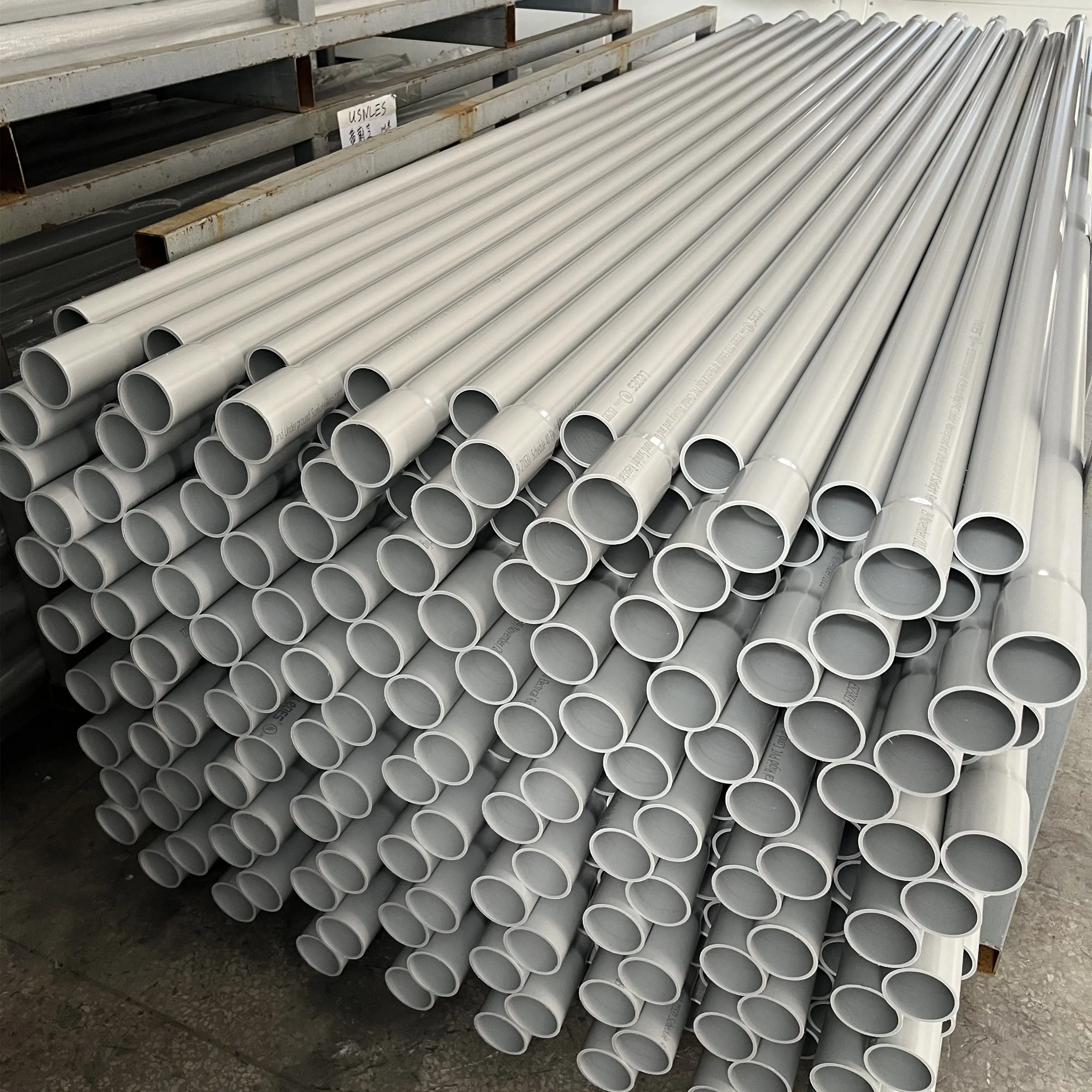 UL Listed Schedule 40 PVC Pipe 2 inch 20 feet Electrical Rigid Conduit