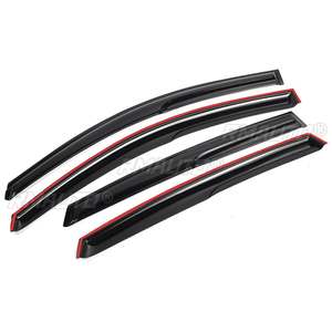 Black Car <b>Window</b> Visor Shade Guard Vent Wind Rain Sun Guard <b>Cover</b> Deflector for Honda for Accord 2018-2020 Wind Visor Sun Shade - Product Image 6