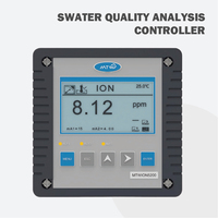 Contrôleur ionique MTWION5200 Haute précision Protection IP65 240V/110V Garantie 1 an Compensation de température NTC22K/PT1000 MODBUS