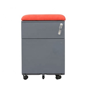 Moderno dolap <span class=keywords><strong>demir</strong></span> dolap credenza basa mobile piedistallo in acciaio file storage cabinet piedistallo - Product Image 5