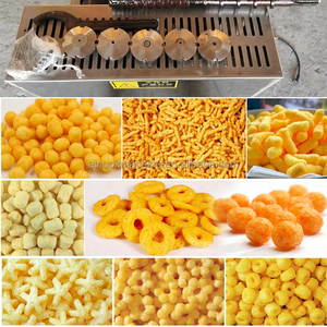 Cheeto Puff Extrusora Puff Making Machine Extrusora de producción de palitos de maíz - Product Image 3