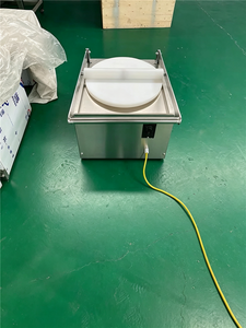 Máquina Eléctrica para Estirar Masa, Prensa para Masa Pequeña de Sobremesa, Equipo para Hacer Pita, Roti, Tortilla y Base de Pizza - Product Image 4