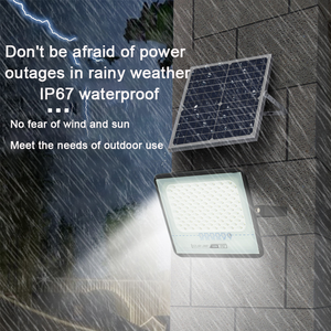 屋外IP65防水ソーラーフラッドライト150ソーラーLEDフラッドライトガーデン用 - Product Image 6