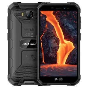 저렴한 가격 Ulefone 갑옷 X6 프로 견고한 전화 4GB + 32GB 얼굴 식별 5.0 인치 4G 안드로이드 12.0 스마트 폰 (블랙)