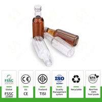 Cetakan layar makanan kosong kelas 50ml minuman keras botol wiski minuman keras anggur hewan peliharaan botol Tequila plastik Mini dengan tutup