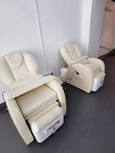 Modern Luxury Nail Salon Spa Pedicure Chair with Whirlpool <b>Vibration</b> Massage Adjustable Reclining Seat Pipeless Jet System - Product Image 4