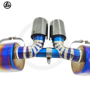Silenciador Axleback de titanio CSZ para Porsche 911 991,1 991,2 <span class=keywords><strong>GT3</strong></span>/<span class=keywords><strong>GT3</strong></span> <span class=keywords><strong>RS</strong></span> 4.0L, piezas de rendimiento automático de escape - Product Image 5