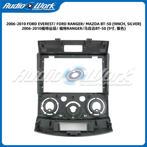 กรอบวิทยุติดรถยนต์ระบบแอนดรอยด์สำหรับรถยนต์ <span class=keywords><strong>FORD</strong></span> <span class=keywords><strong>EVEREST</strong></span> <span class=keywords><strong>FORD</strong></span> RANGER MAZDA BT-50 <span class=keywords><strong>สี</strong></span><span class=keywords><strong>เงิน</strong></span> ปี 06-10 กรอบวิทยุติดรถยนต์ระบบแอนดรอยด์ รุ่นพิเศษ ลดราคา - Product Image 4