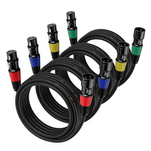 Câble 3Pin XLR Haute Qualité Professionnel Cuivre 3Pin XLR Mâle À XLR Femelle Câble Audio 1M 2M 3M 5M 10M 15M 20M 30M 50M 100M - Product Image 1