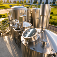 Équipement complet de brassage de bière Tonsen 2000L 3000L, système de brasserie clé en main 20HL 30HL, machine en acier inoxydable 304 pour brasserie artisanale