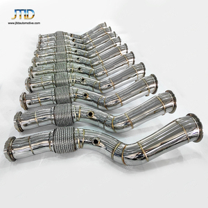 JTLD 304 acero inoxidable pulido 3,5 ''-3'' tubo de <span class=keywords><strong>escape</strong></span> para <span class=keywords><strong>BMW</strong></span> G8X G80 G82 M3 <span class=keywords><strong>M4</strong></span> S58 3,0 T Tubo de <span class=keywords><strong>Escape</strong></span> Coche - Product Image 5
