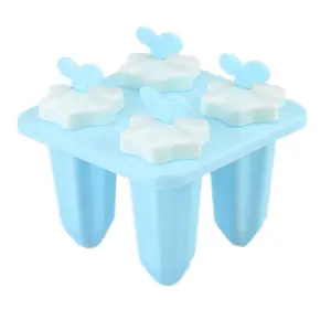 Yongli P-74 silikon Popsicle kalıp kolu dondurma kalıpları yıldız PopMakers kullanımlık Sticks ile karışıklık dondurulmuş davranır