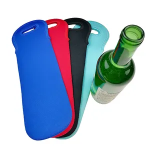 Single Bottle Tote Cooler Bag Wasserdichte Protector Neopren Weinglas Träger hülle